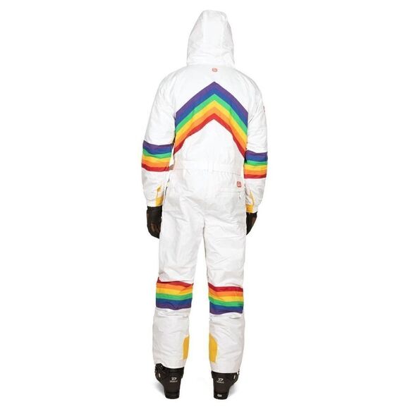 🌈 Tipsy Elves Men’s Sunrise Shredder Ski Suit NEW - Picture 2 of 14